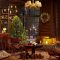 Relaxing Christmas Jazz Music Christmas Coffee Shop Ambience & Crackling Fireplace to Study Live Wallpaper
